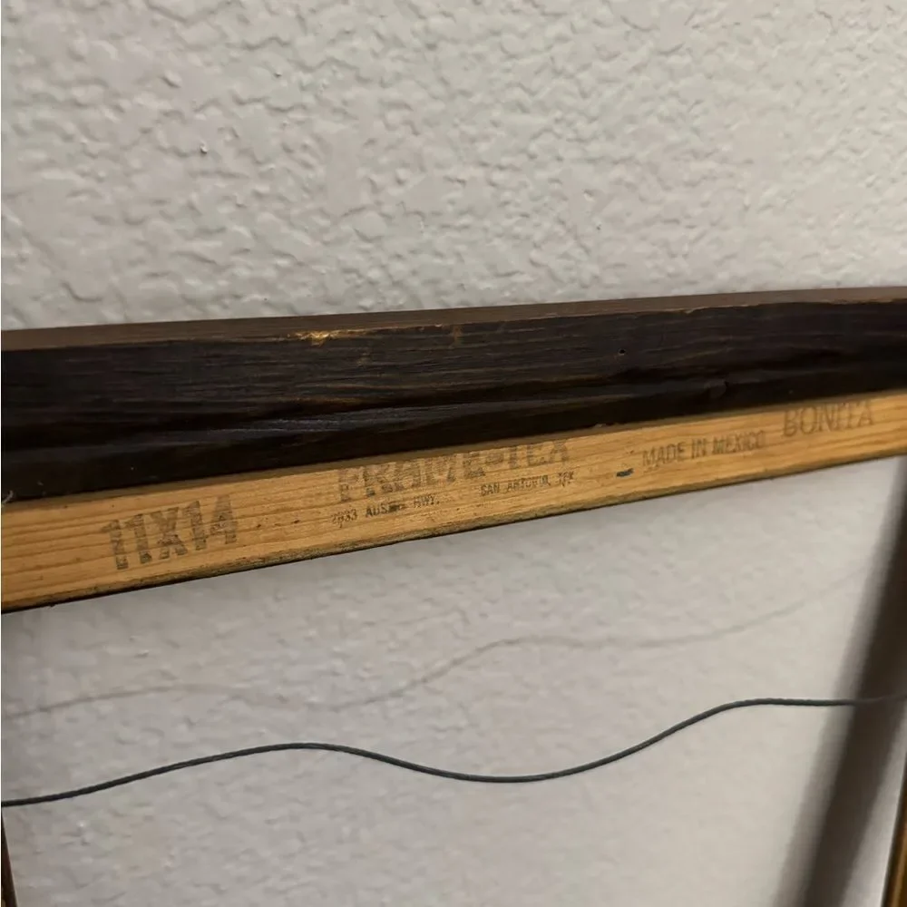 Vintage Solid Wood Wall Hanging Picture Frame